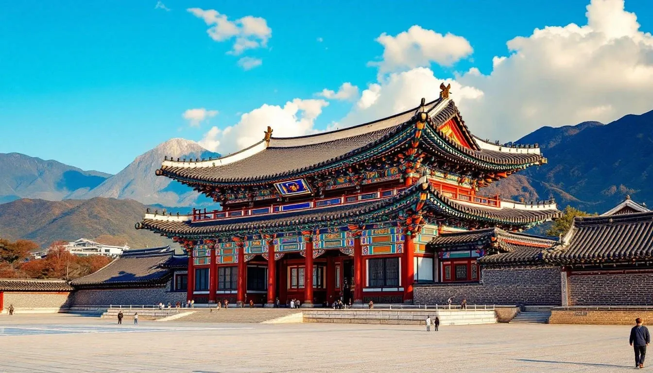 Gyeongbokgung Palace - filming location in South Korea