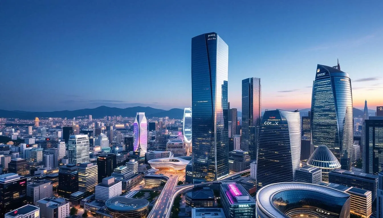 Gangnam District - filming location in South Korea