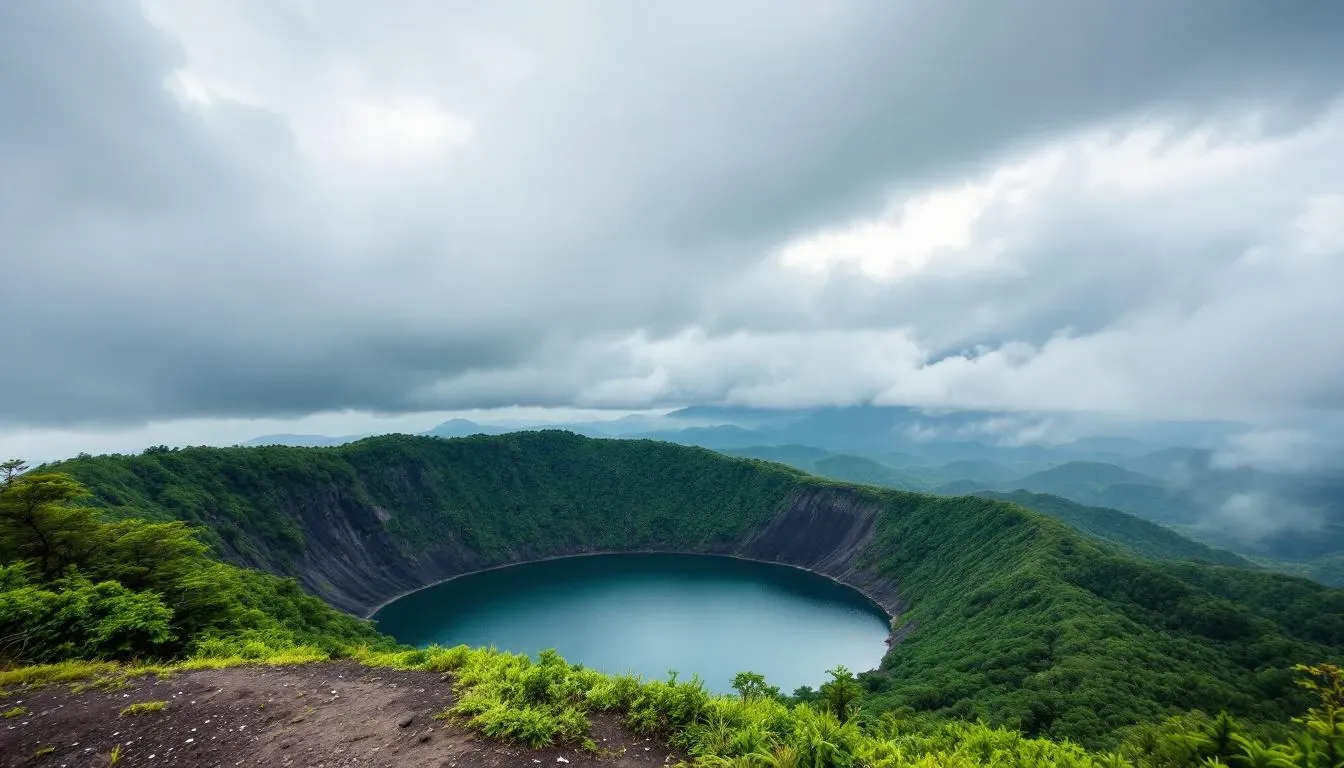 Hallasan Mountain - filming location in South Korea
