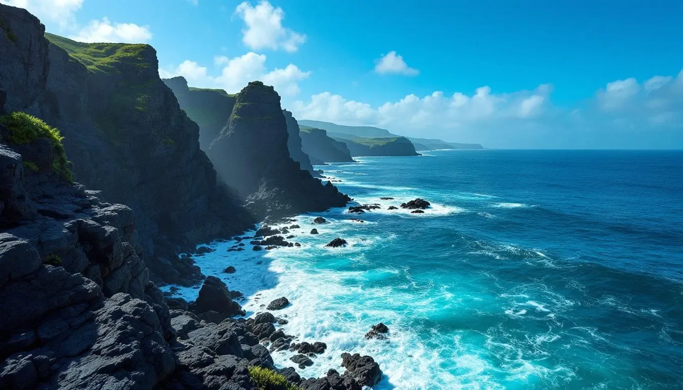 Jeju Coastline - filming location in South Korea