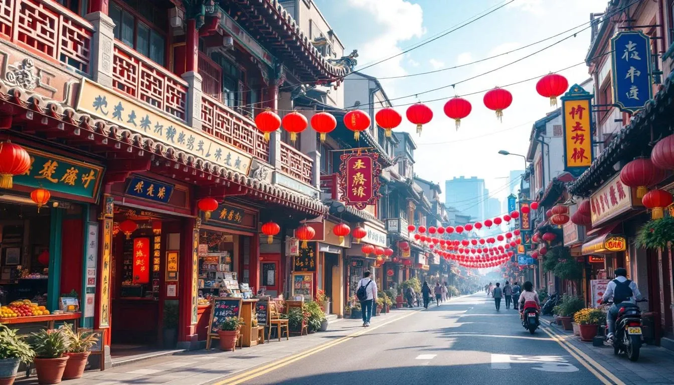 Incheon Chinatown - filming location in South Korea