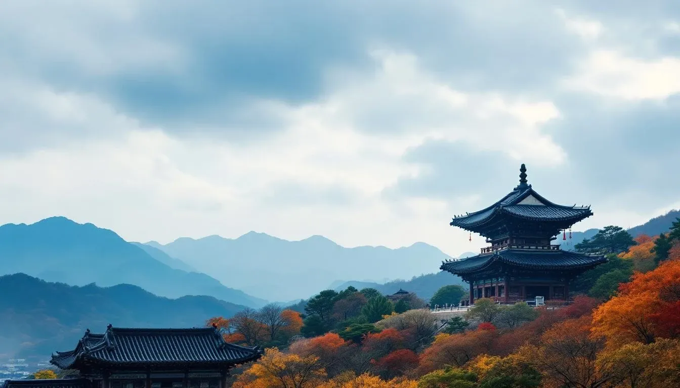 Bulguksa Temple - filming location in South Korea