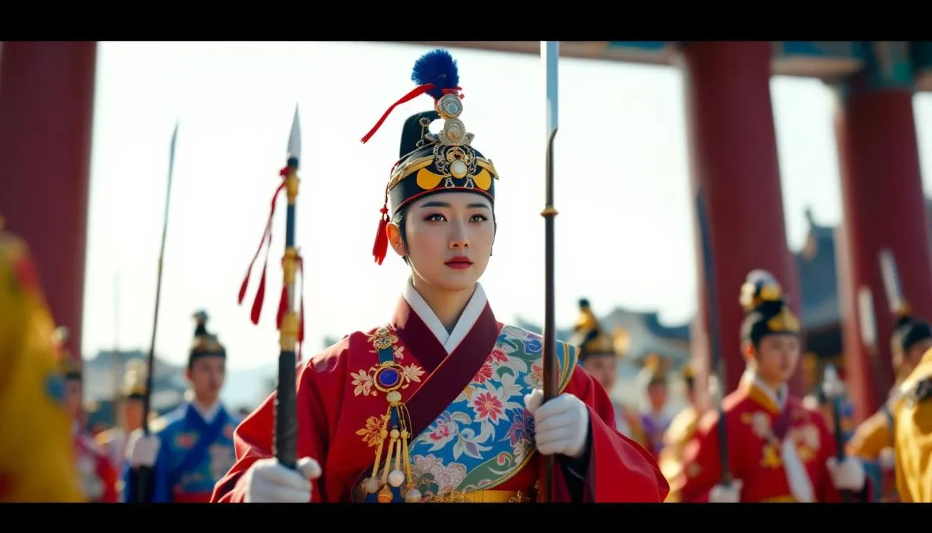 Korean Palace Guard - filming location in South Korea