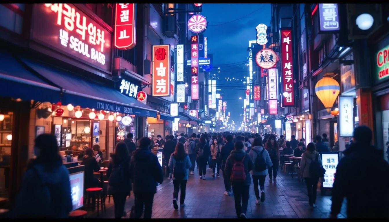 Itaewon Nightlife - filming location in South Korea