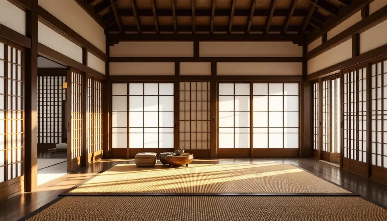 Korean Hanok Interior - filming location in South Korea