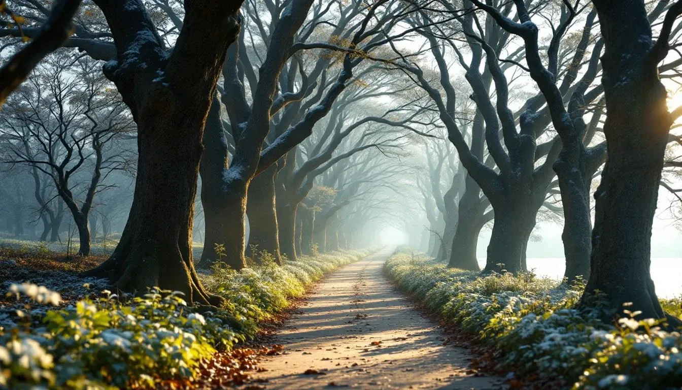 Namiseom Island - filming location in South Korea