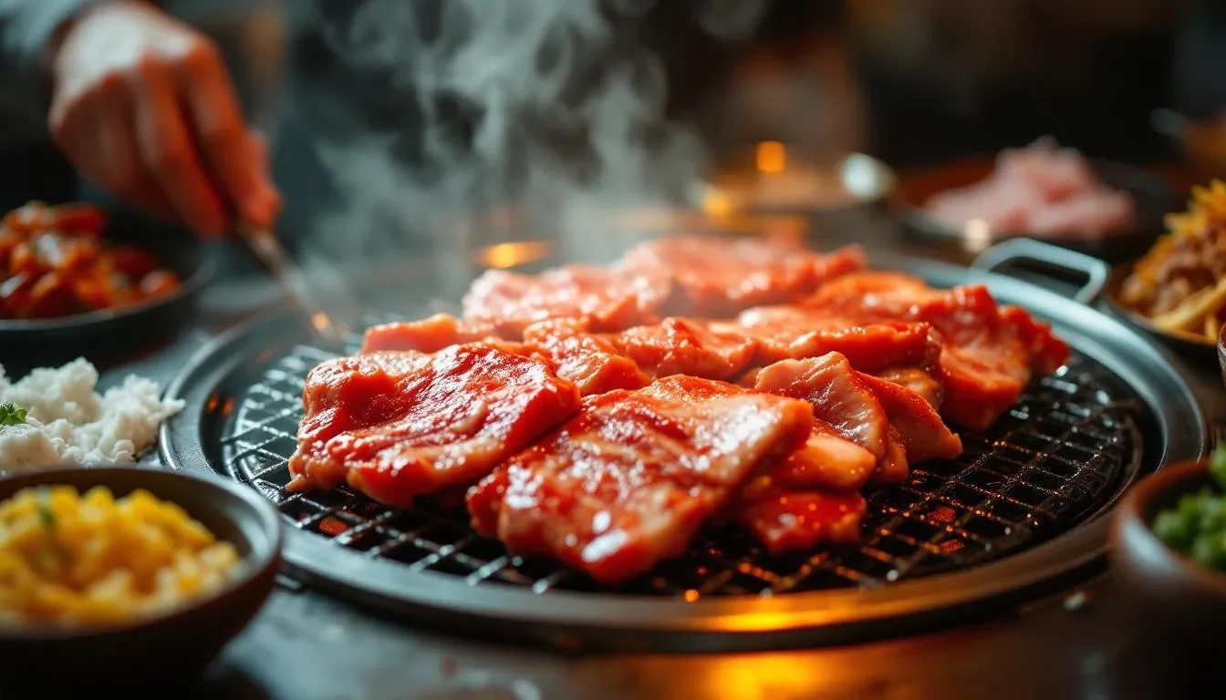 Korean Bbq - filming location in South Korea