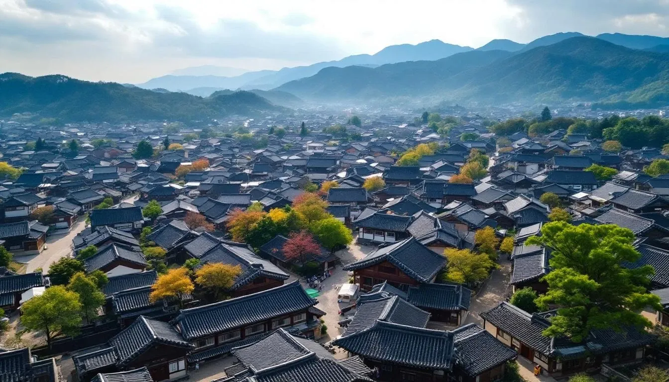 Jeonju Hanok Village - filming location in South Korea
