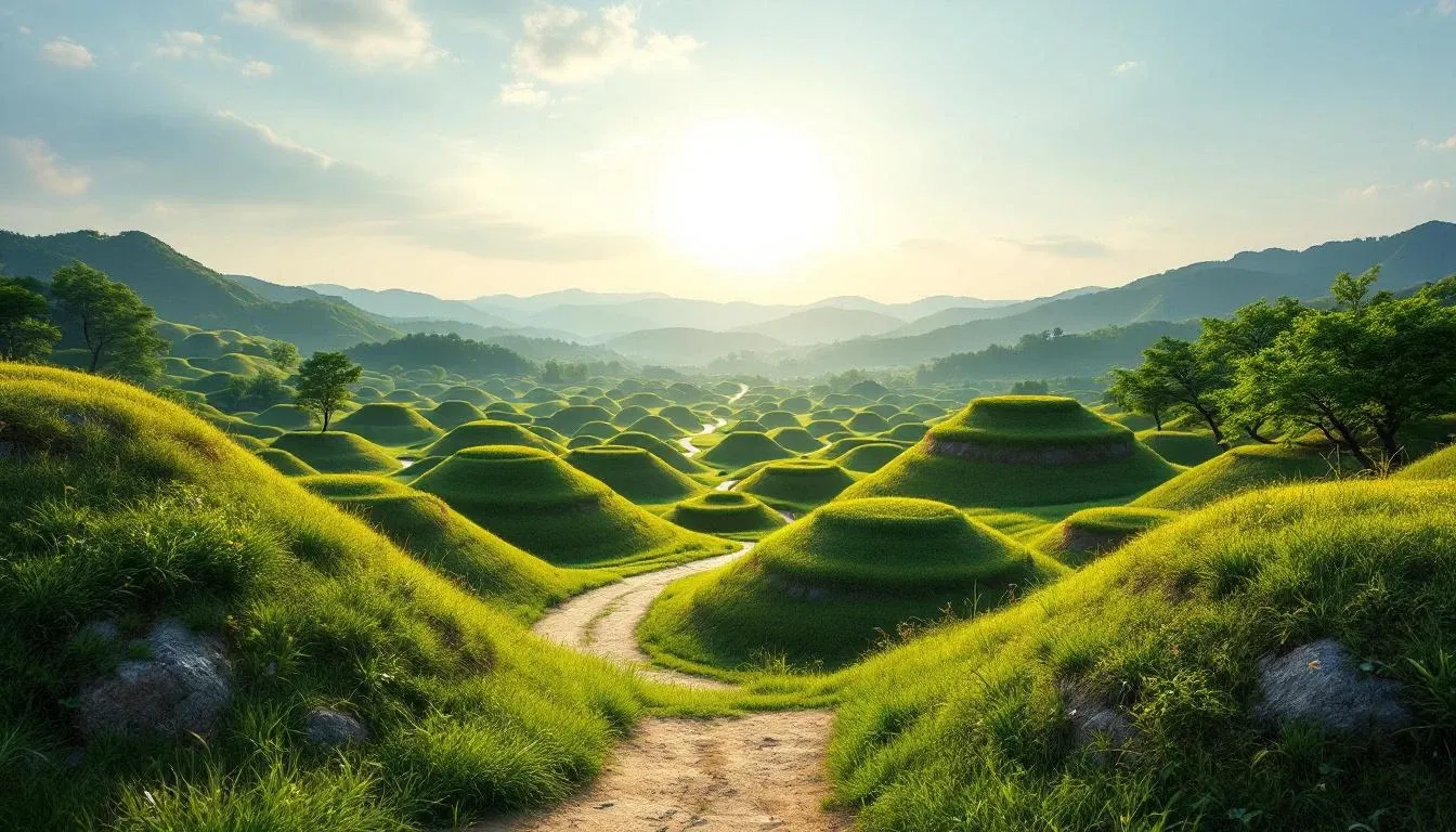 Gyeongju Historic Area - filming location in South Korea