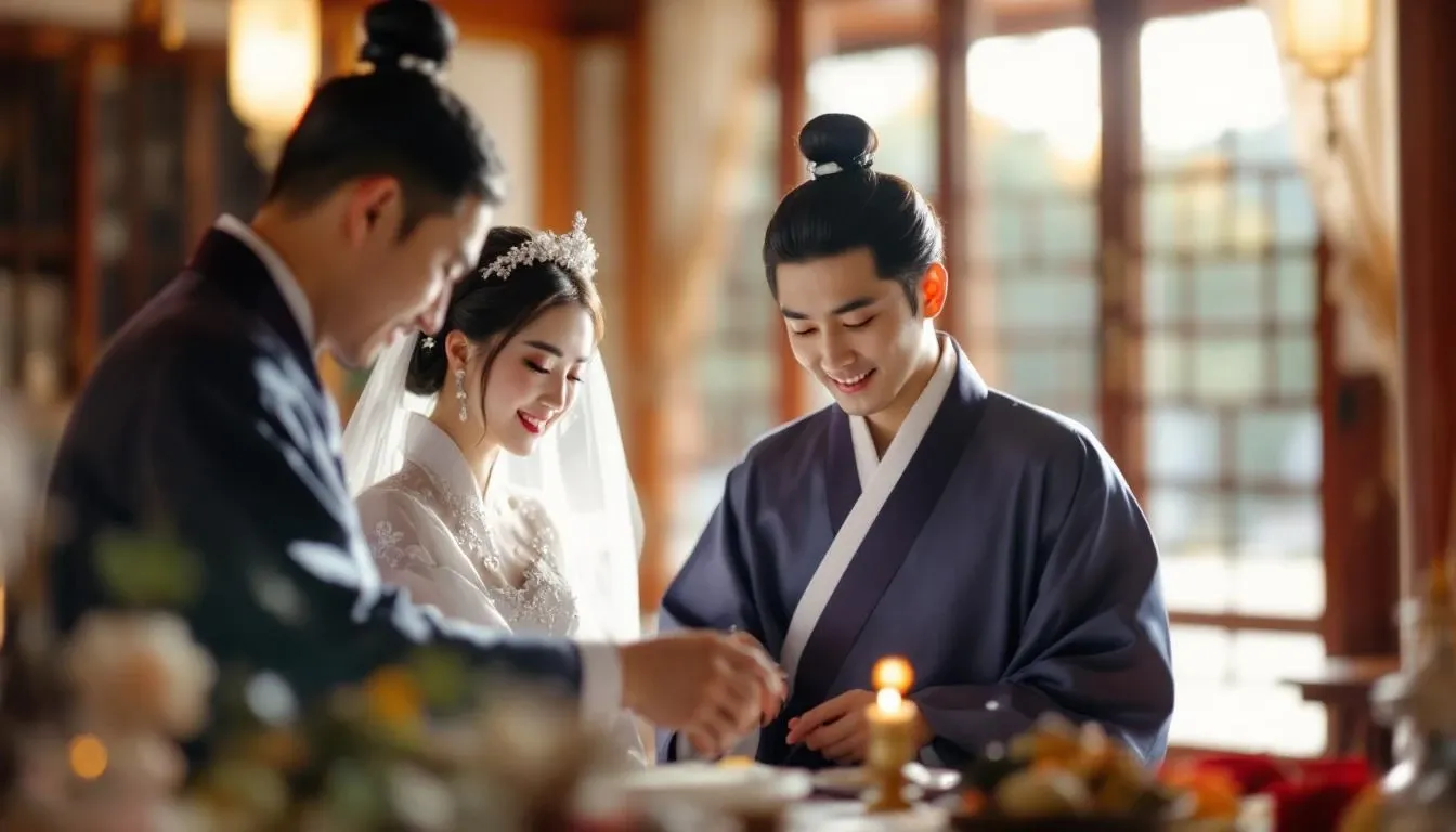 Korean Traditional Wedding - filming location in South Korea