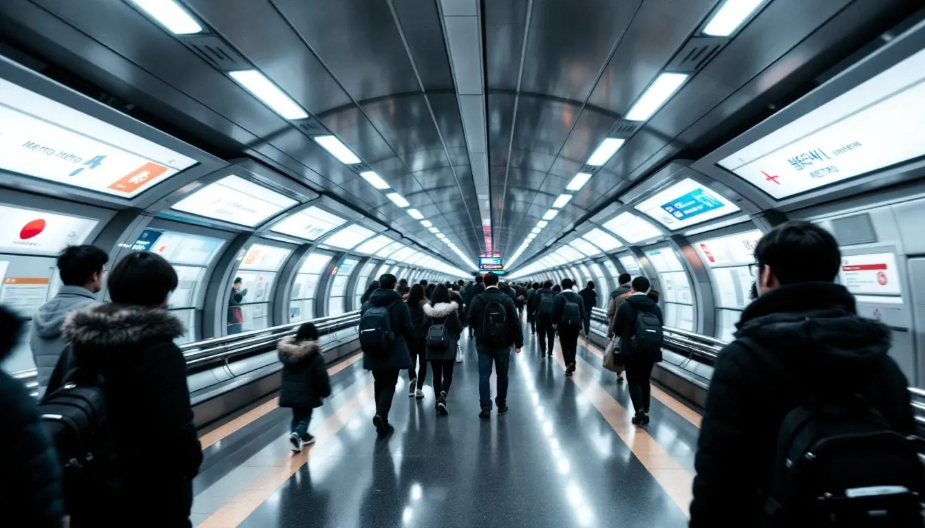 Korean Subway - filming location in South Korea