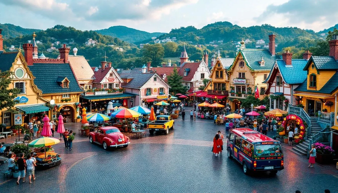 Everland Theme Park - filming location in South Korea