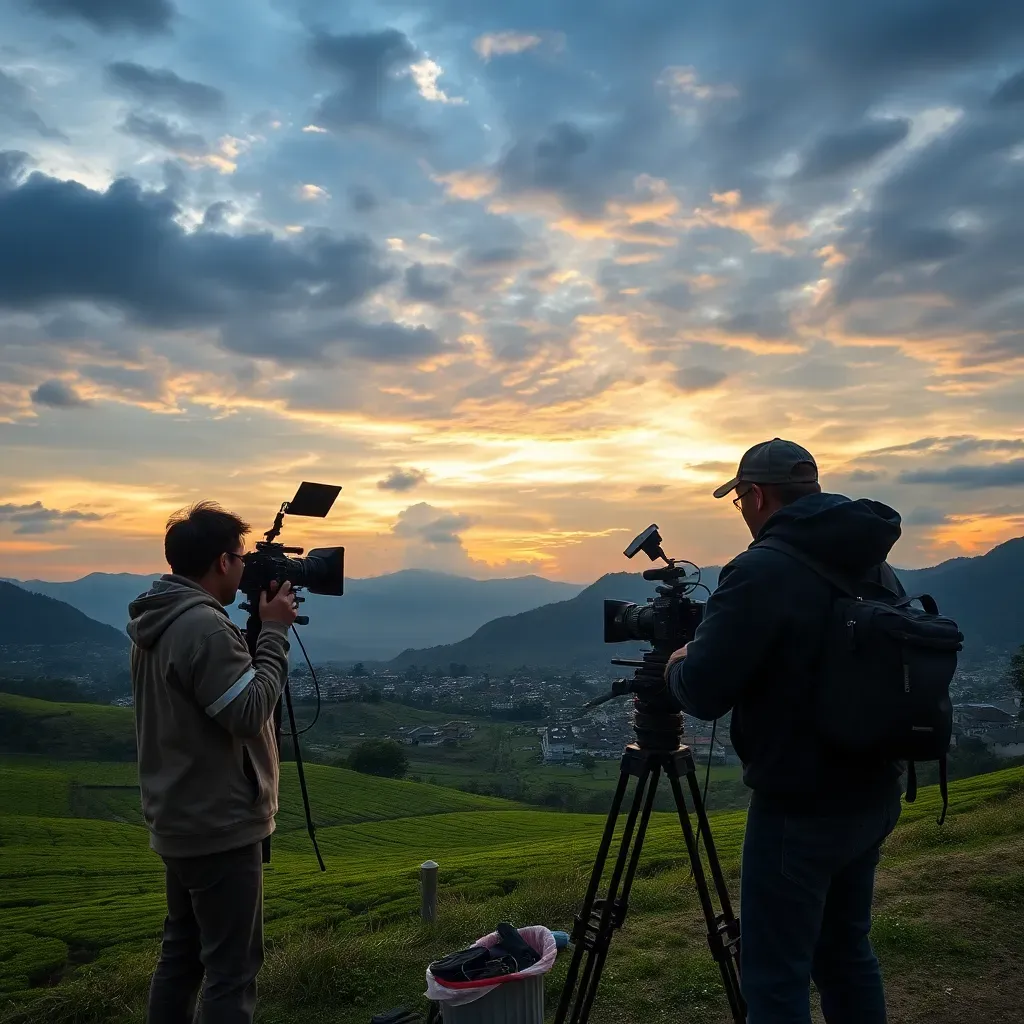 Weather Planning for Film Shoots: Seasonal Guide | Fixers in South Korea illustration